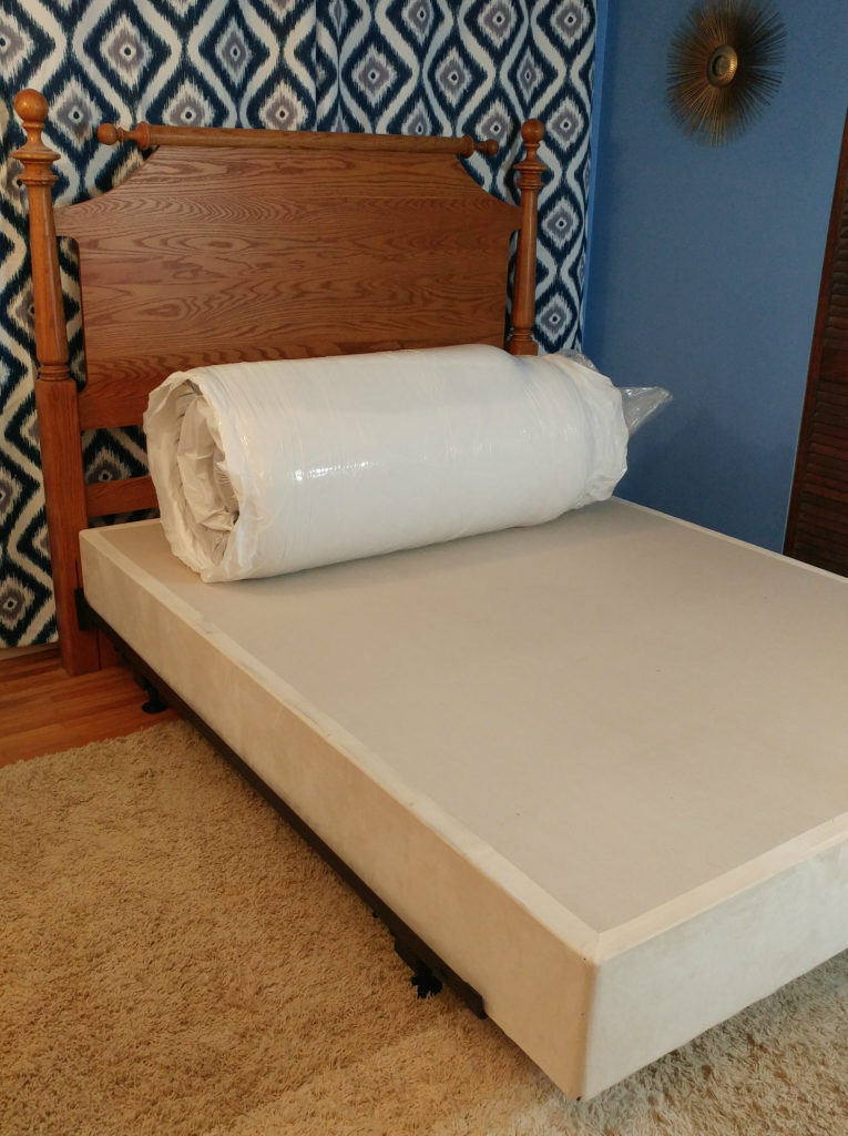 idle hybrid mattress in plastic