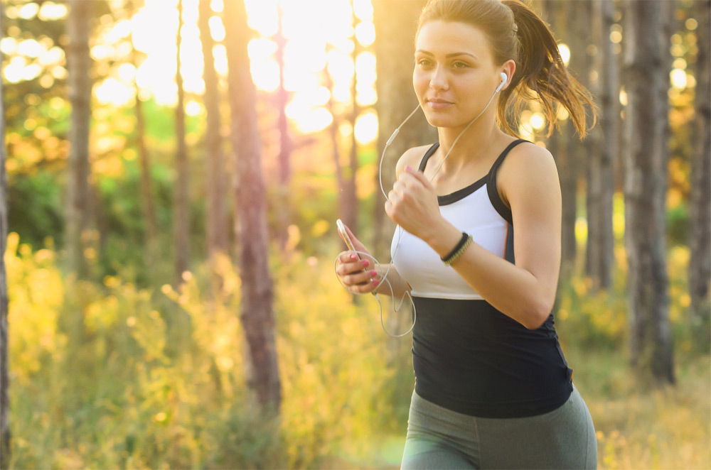 Stay Active - Woman Jogging